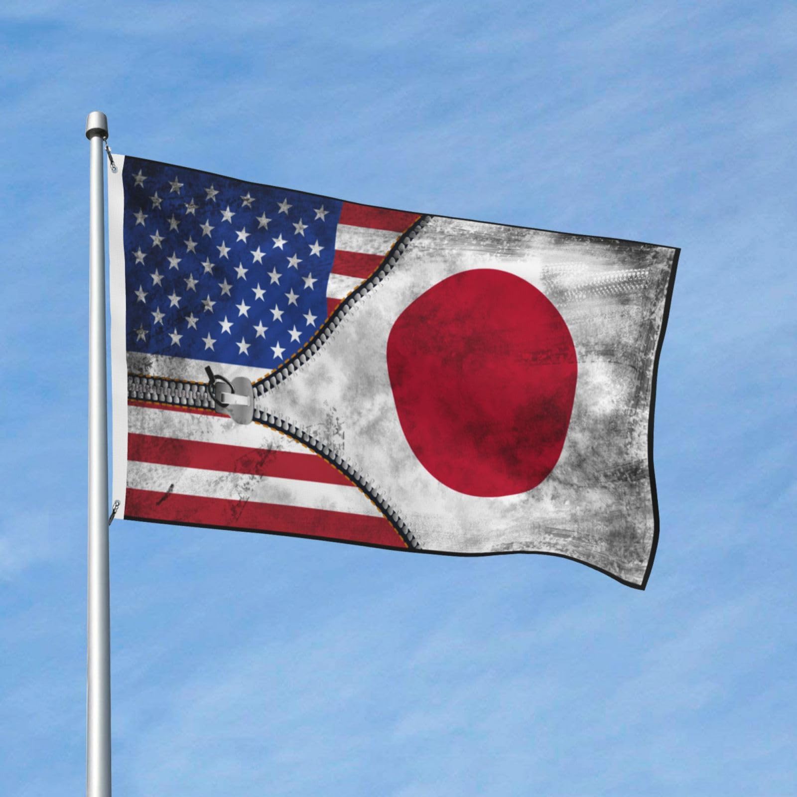 Amazon.com : Rqwaaed Usa American Flag And Japan Flag Durable
