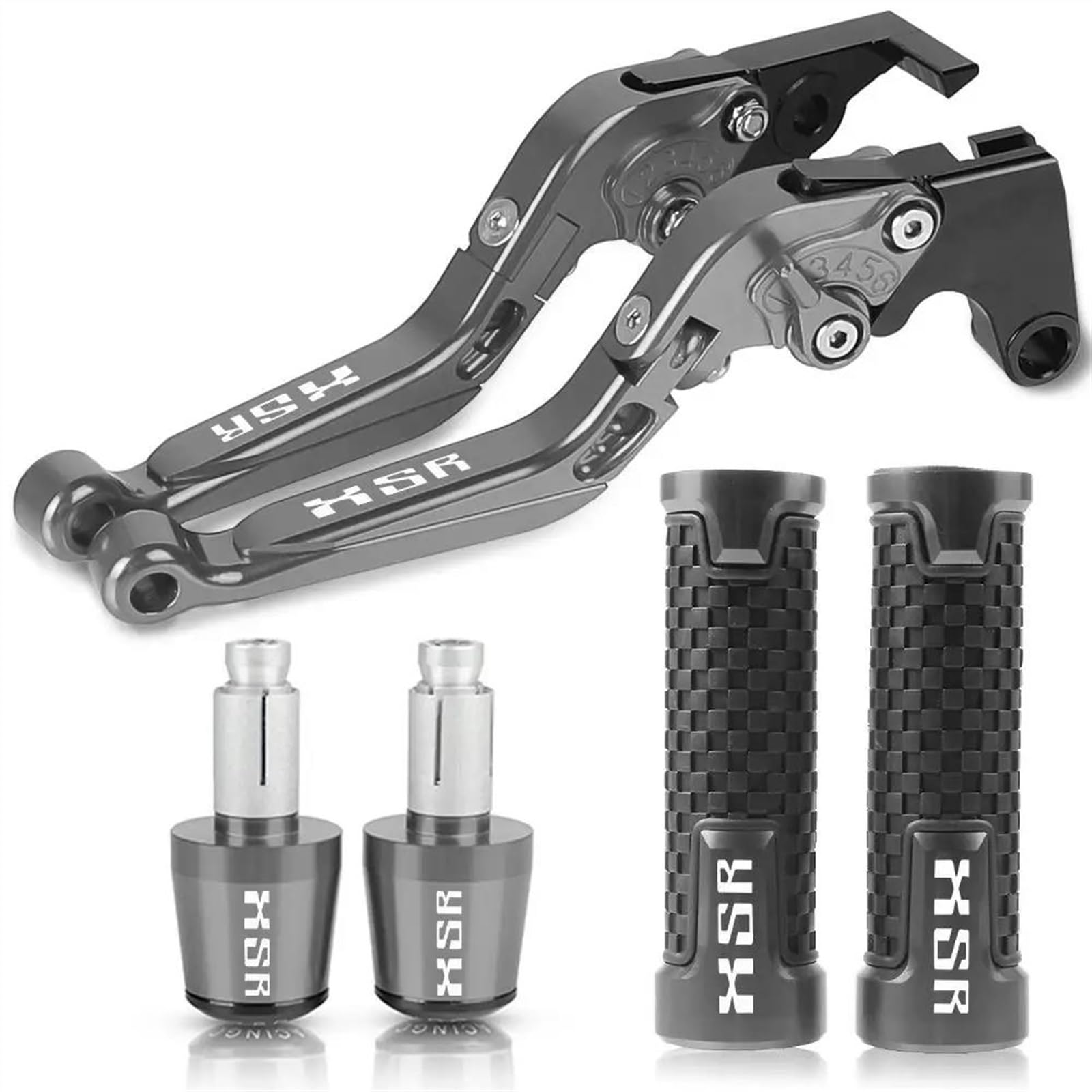 Leviers de frein réglables moto YAMAHA XSR 700 900 poignées et commandes ajustables alu P