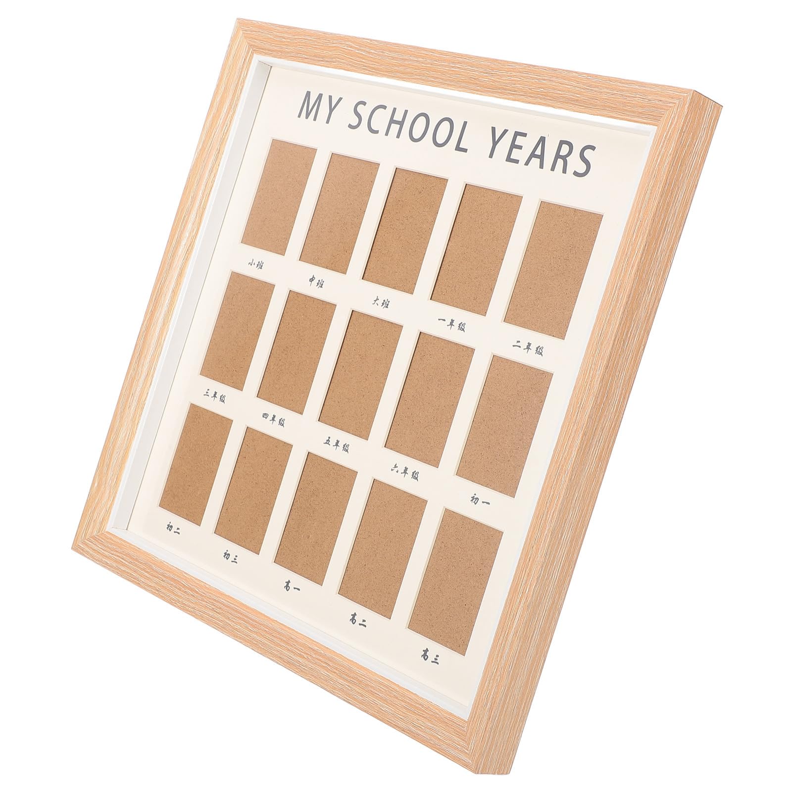 Cadre photo souvenirs scolaires TOYANDONA, le cadeau idéal pour retracer la croissance des enfants