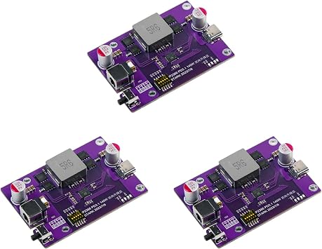 3X PD3.1 140W Power Bank DIY Module 2S/3S/4S/5S/6S Switchable IP2366 Bidirectional Boost Li-Battery Module,A3