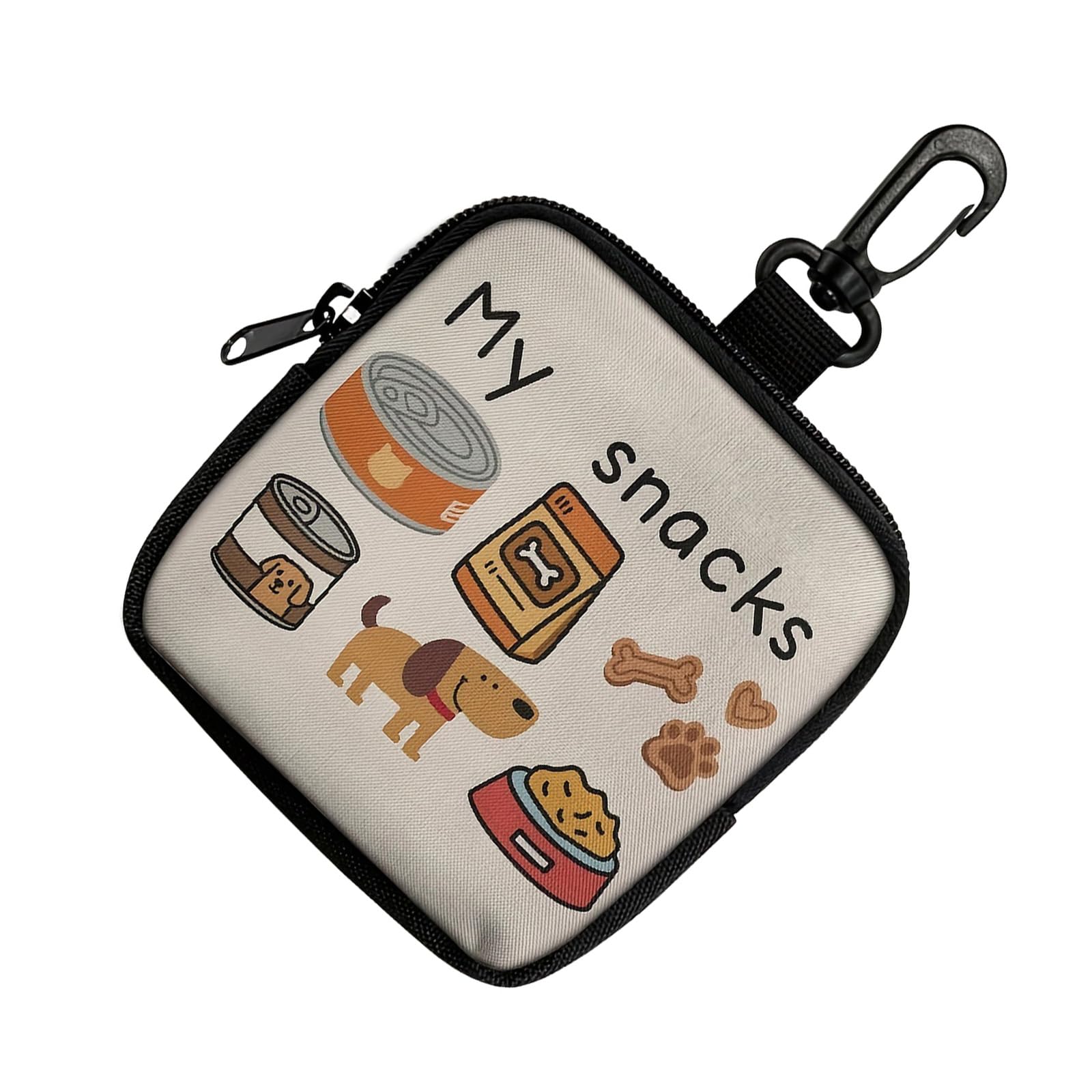 YUXITA Waterproof Dog Treat Pouches,Dog Training Treat Pouches Pet Feed Snacks Reward Pocket,Dog Food Dispenser with Carabiner