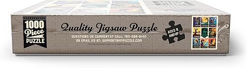 Miniatura 10 de MyPuzzle Legends of The National Parks Impresión multiimagen - Edición 1, póster vintage - Rompecabezas premium de 1000 piezas para adultos