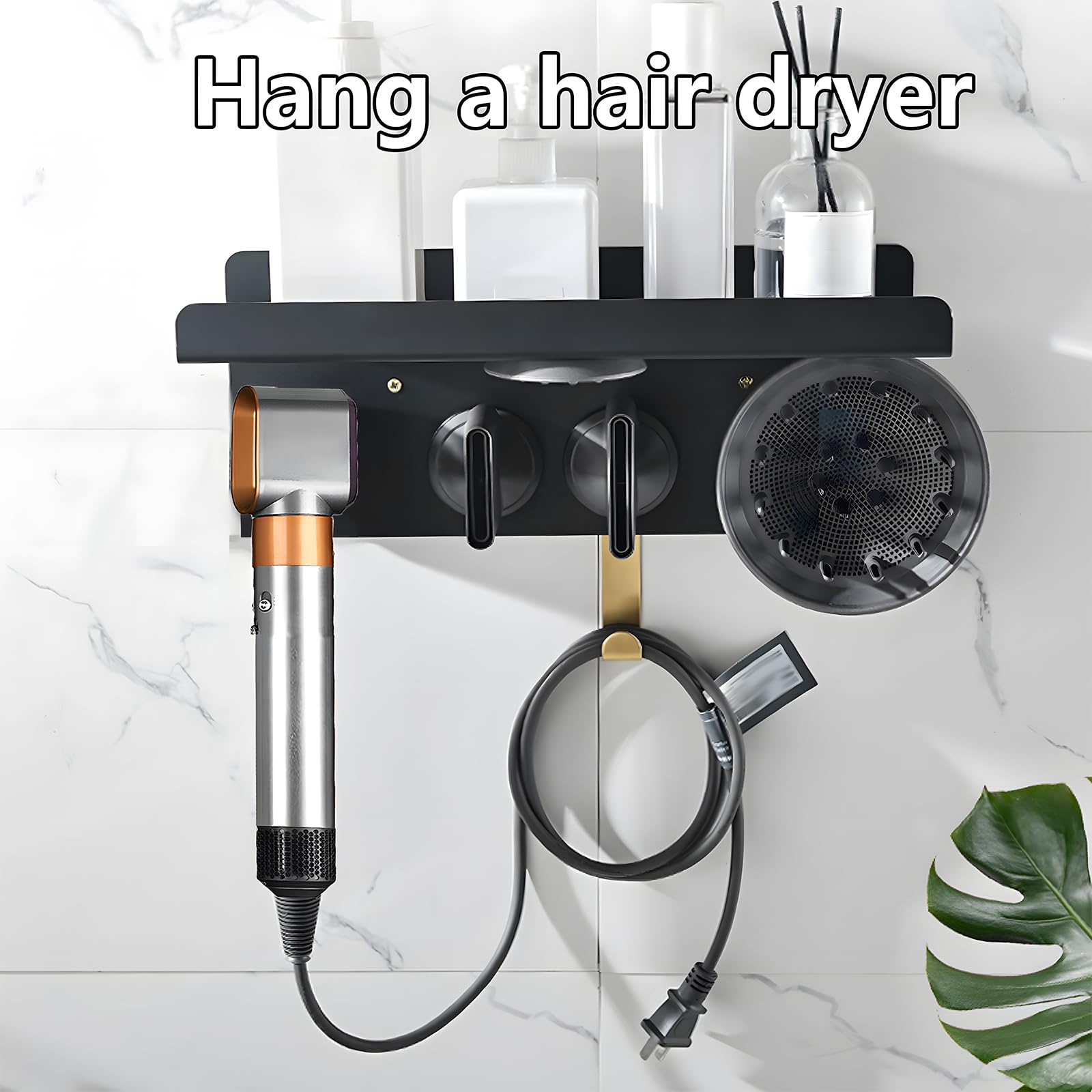Vorstyling Trocknerdüse für Dyson Airwrap, Haartrockner-Aufsatz für schnelles Trocknen & Styling-Vorbereitung, Kompatibel mit HS01/HS05/HS08, ABS in Kupfer, Aufsatz für schnelles Trocknen
