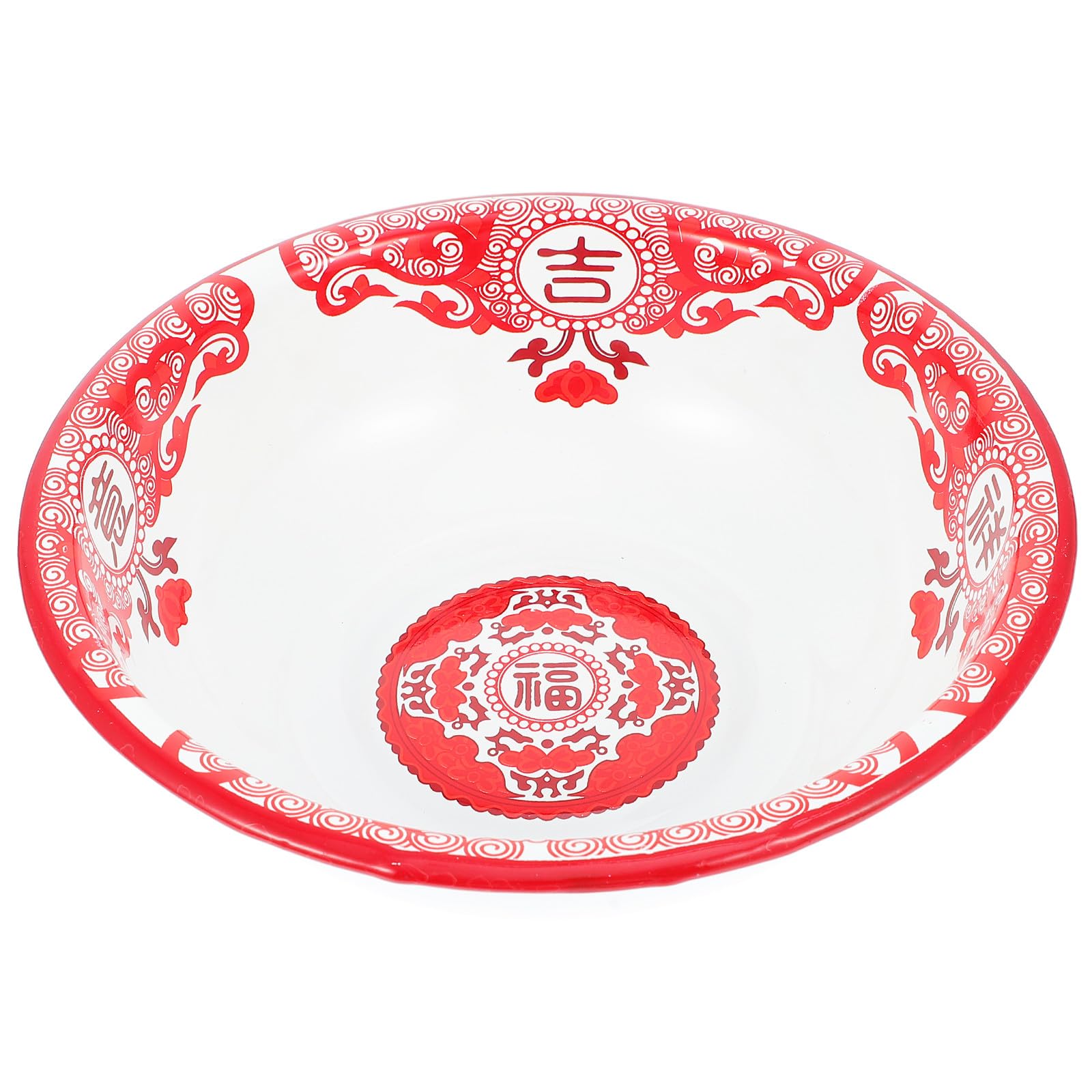 Lavabo de esmalte para sopas espesas recipiente FUOYLOO con bordes suaves
