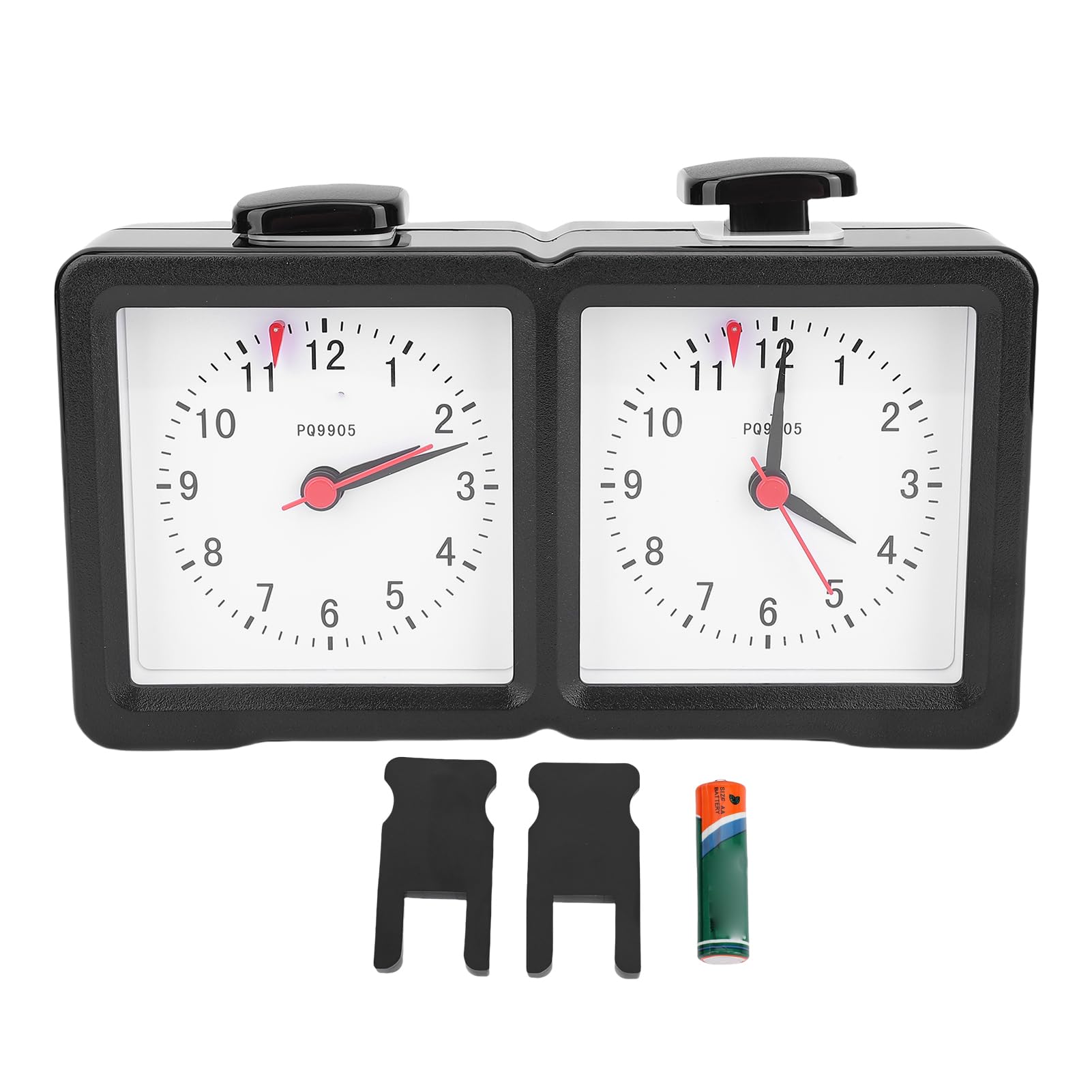 Fockety Orologio per Scacchi Analogico, Timer, Struttura Meccanica con