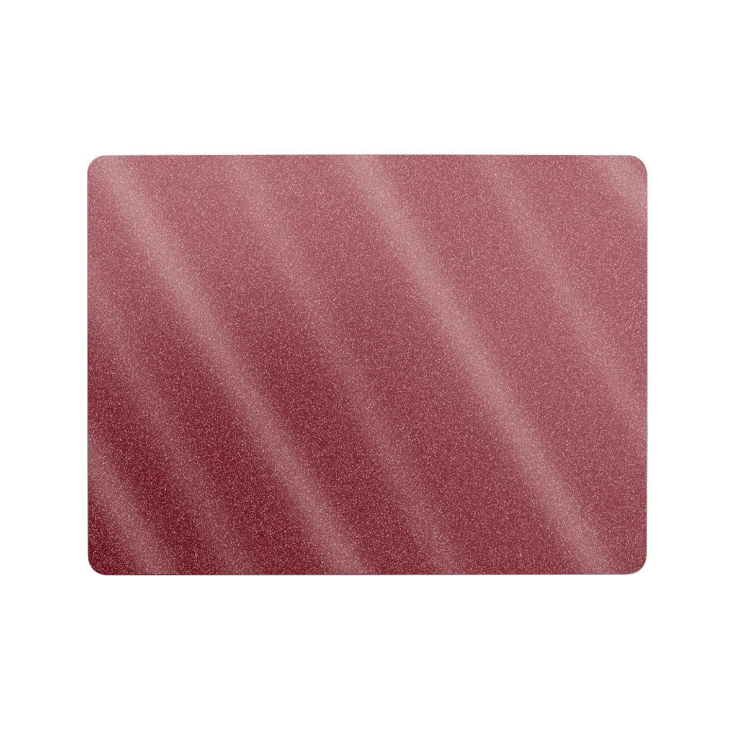 Glossy Glitter Laptop Skin Compatible with Microsoft Surface Laptop 8 13" (2025) - Solid Burgundy - Premium 3M Vinyl Protective Wrap Decal Cover - Easy to Apply | Crafted in The USA by MightySkins