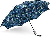 Vista 18 de ShedRain Unbelievabrella - Paraguas invertido, invertido, apertura y cierre automático, resistente al viento y a la lluvia, toldo de doble capa