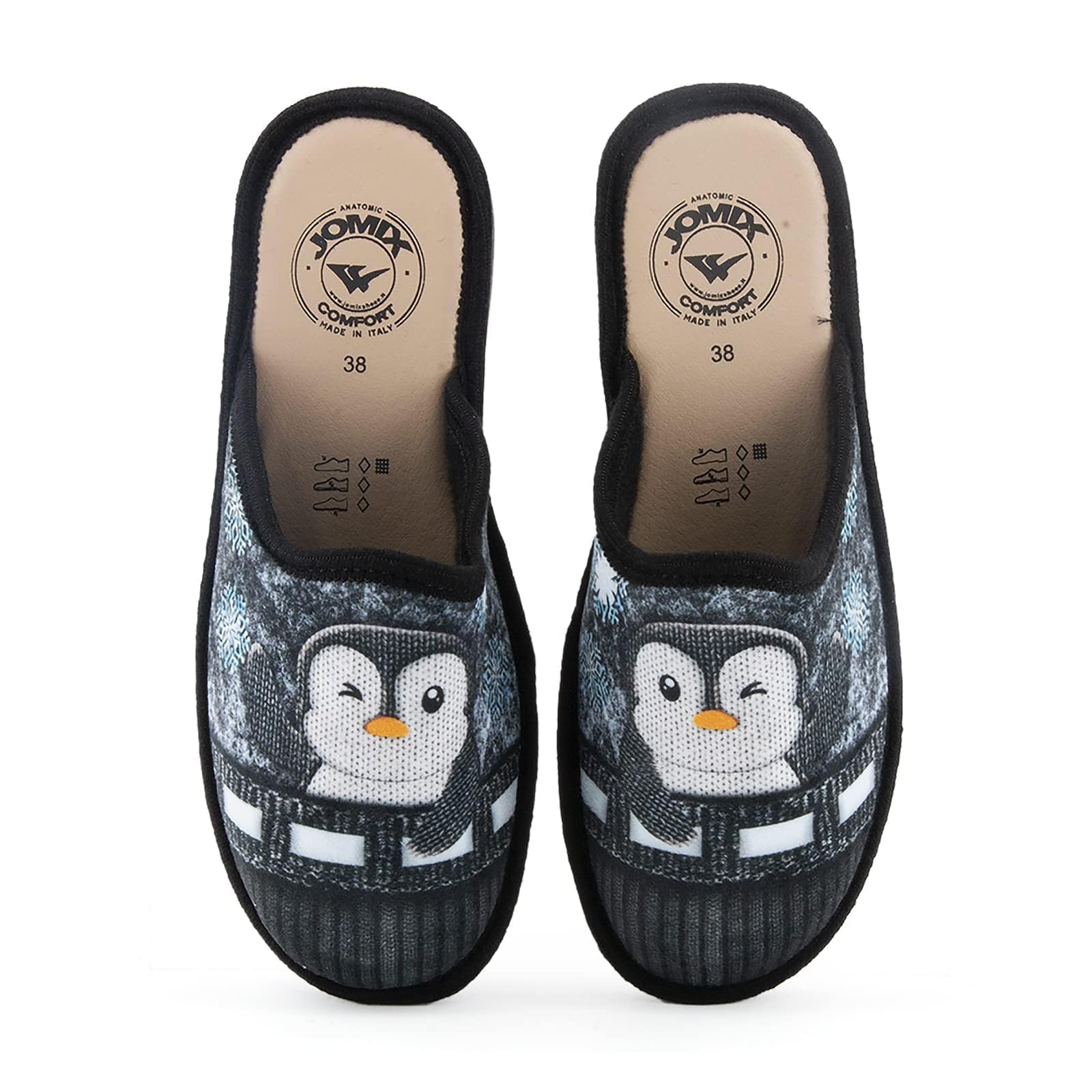 JOMIX Pantofole Donna Casa Comode Ciabatte Anatomiche Made in Italy