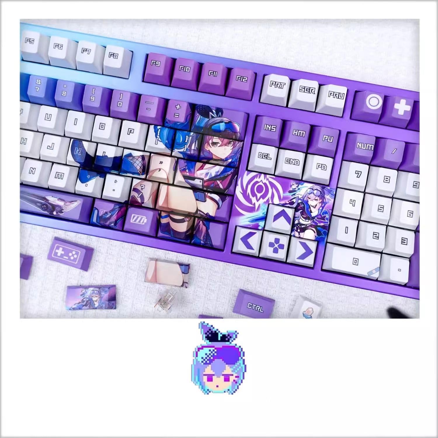 hyte 崩壊スターレイル 銀狼 キーキャップ HYTE、崩壊：スターレイル「銀狼」との限定コラボキーキャップ＋マウス