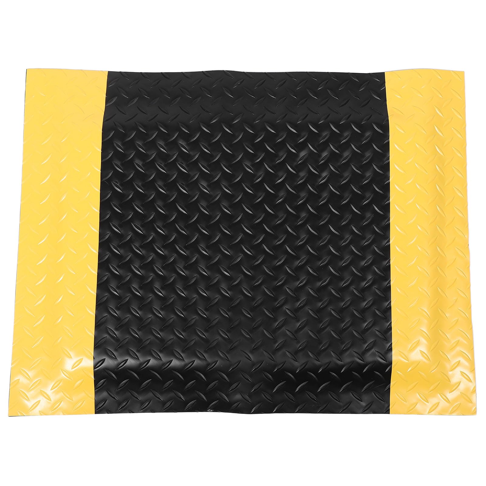 SOLUSTRE Maty przemysłowe przeciwzmęczeniowe, miękka, ergonomiczna mata o grubości 0,8 cala, 24" x 18,5" antypoślizgowy dywan roboczy z diamentową płytką, łagodzący ból pleców i nóg