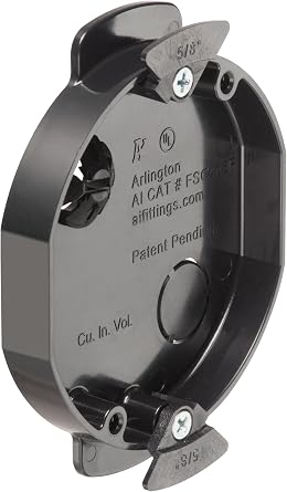 ARLINGTON Industries FSC405R Shallow Sconce Box