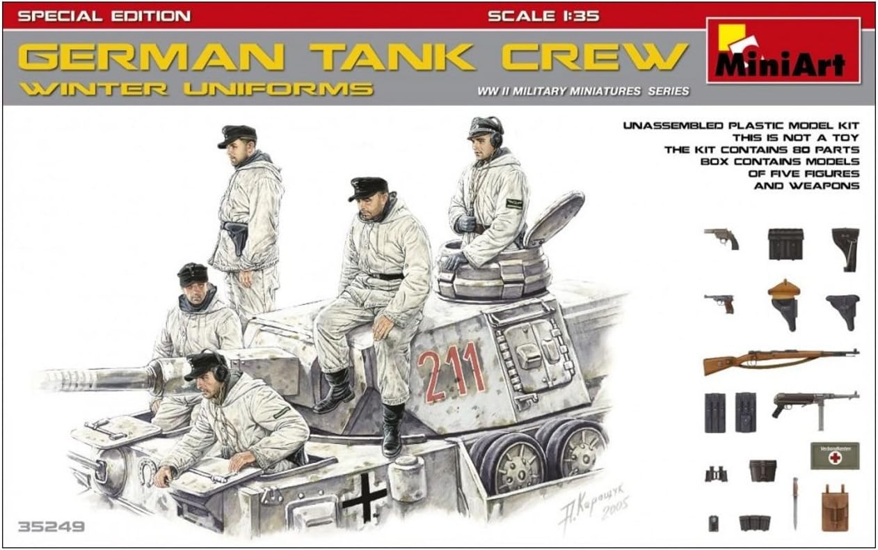 MiniArt MIN35249 German Tank Model Kit, Various, Mittel