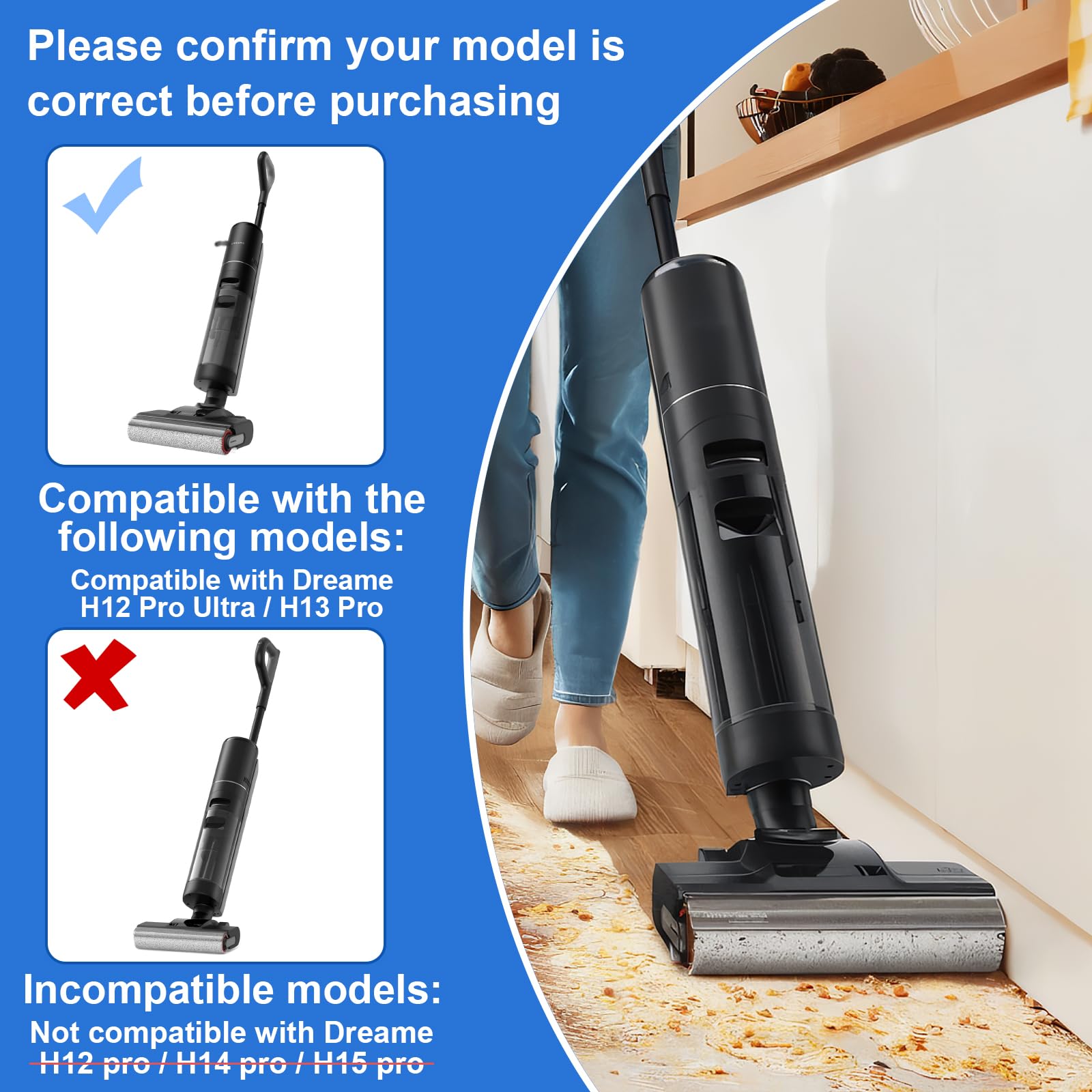 Hauptbürste, Teppichbürste, Bodenbürste für Tesvor S7 Pro AES kaufen