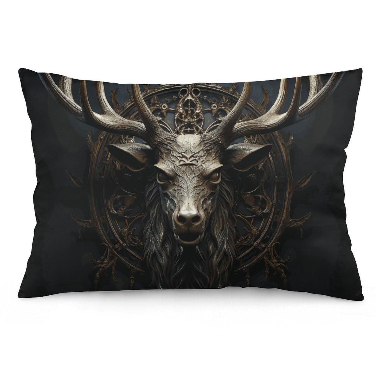 NTVOWPZO 2 Pack Decoration Throw Pillow Covers 20"x30" Pillowcases Covers Antlers Pillowcases Modern Farmhouse Home Decor Sofa Cushions Covers for Couch Bed Living Room