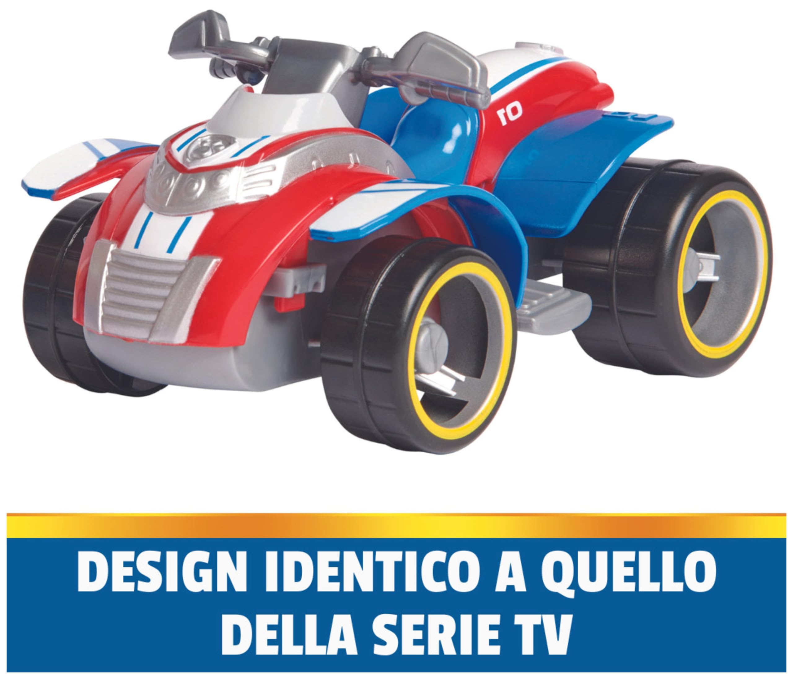 Paw Patrol, Quad di Salvataggio di Ryder, Veicolo e Personaggio Ryder, Giochi Bambini, 3+ Anni