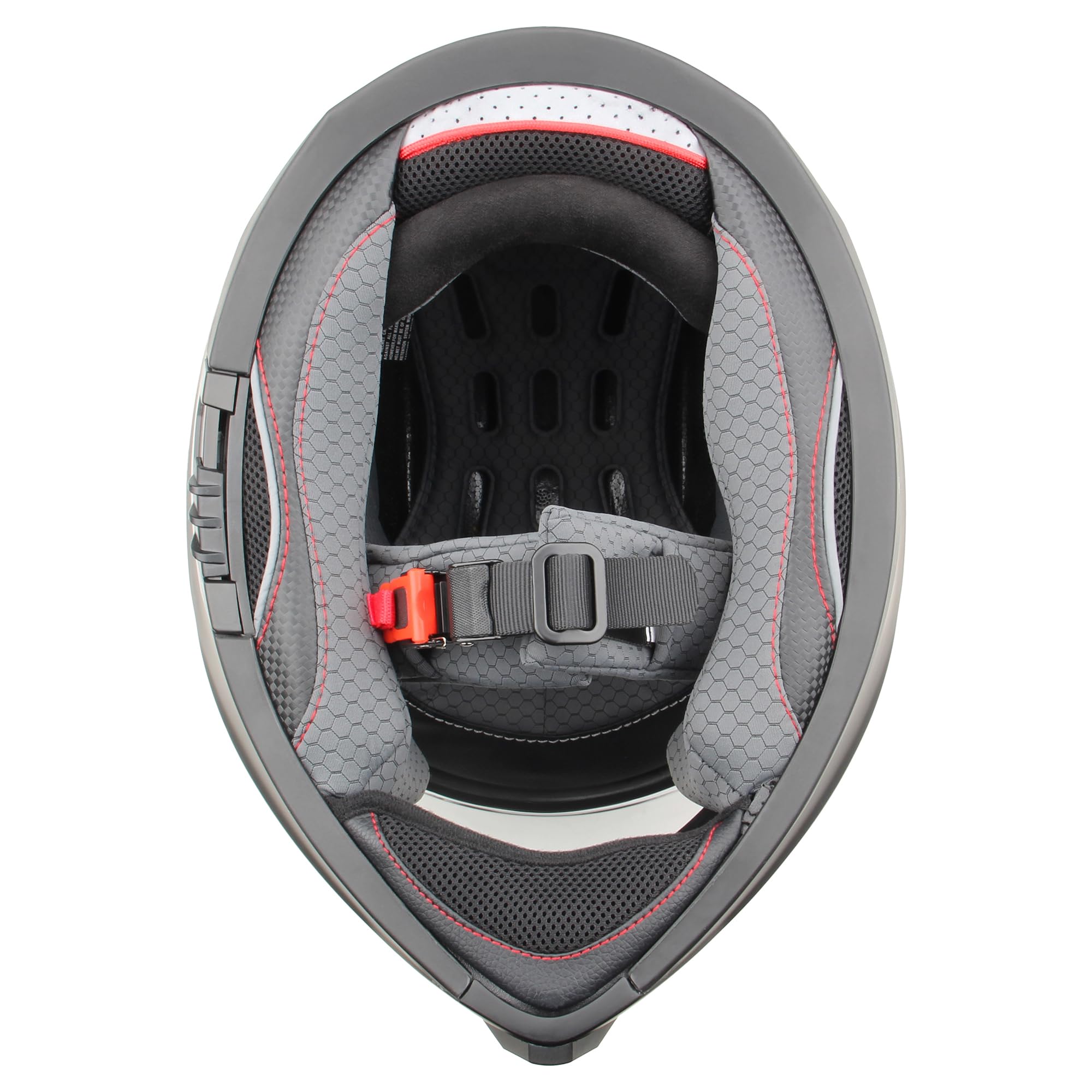 Motorradhelm Integralhelm CMX Blacky L schwarz matt Visier klar getönt Zusatzvisier