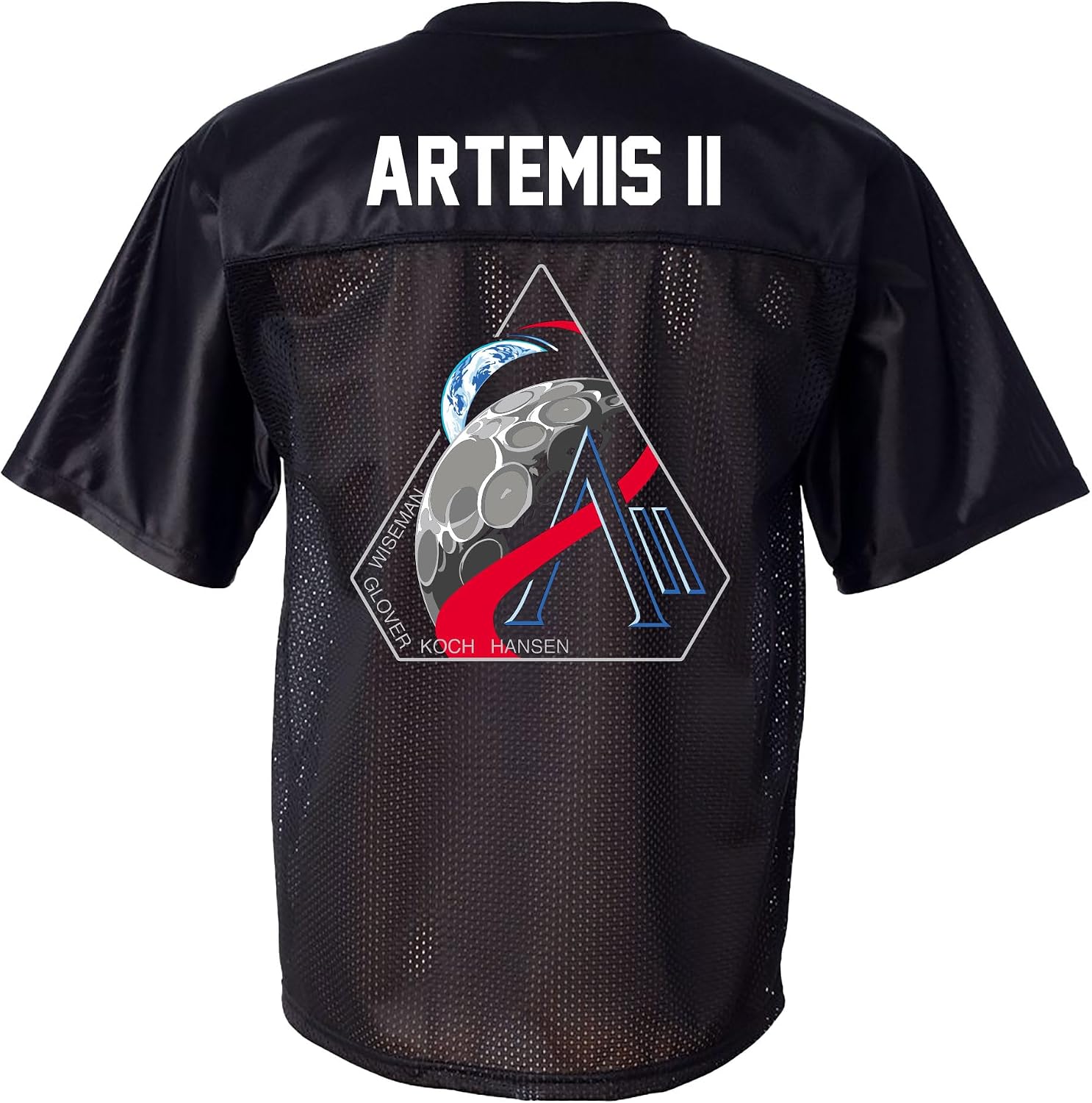 NASA Artemis 2 Mission Logo Replica Football Jersey
