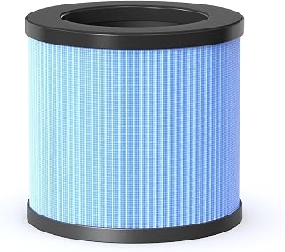 AROEVE Filtro de repuesto JHD03W, filtro de aire 4 en 1 para humo, polen, pelo y olores, azul