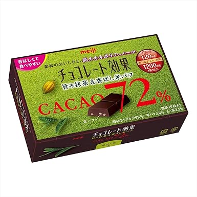 Amazon 明治 チョコレート効果カカオ72 旨み抹茶 香ばし米パフ 49g 明治 板チョコ チョコバー 通販 Amazon 明治 チョコレート効果カカオ72 旨み抹茶 香ばし米パフ 49g 明治 板チョコ チョコバー 通販