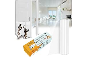 Enhanced Door Protector: Durable and Transparent Heavy-Duty Shield