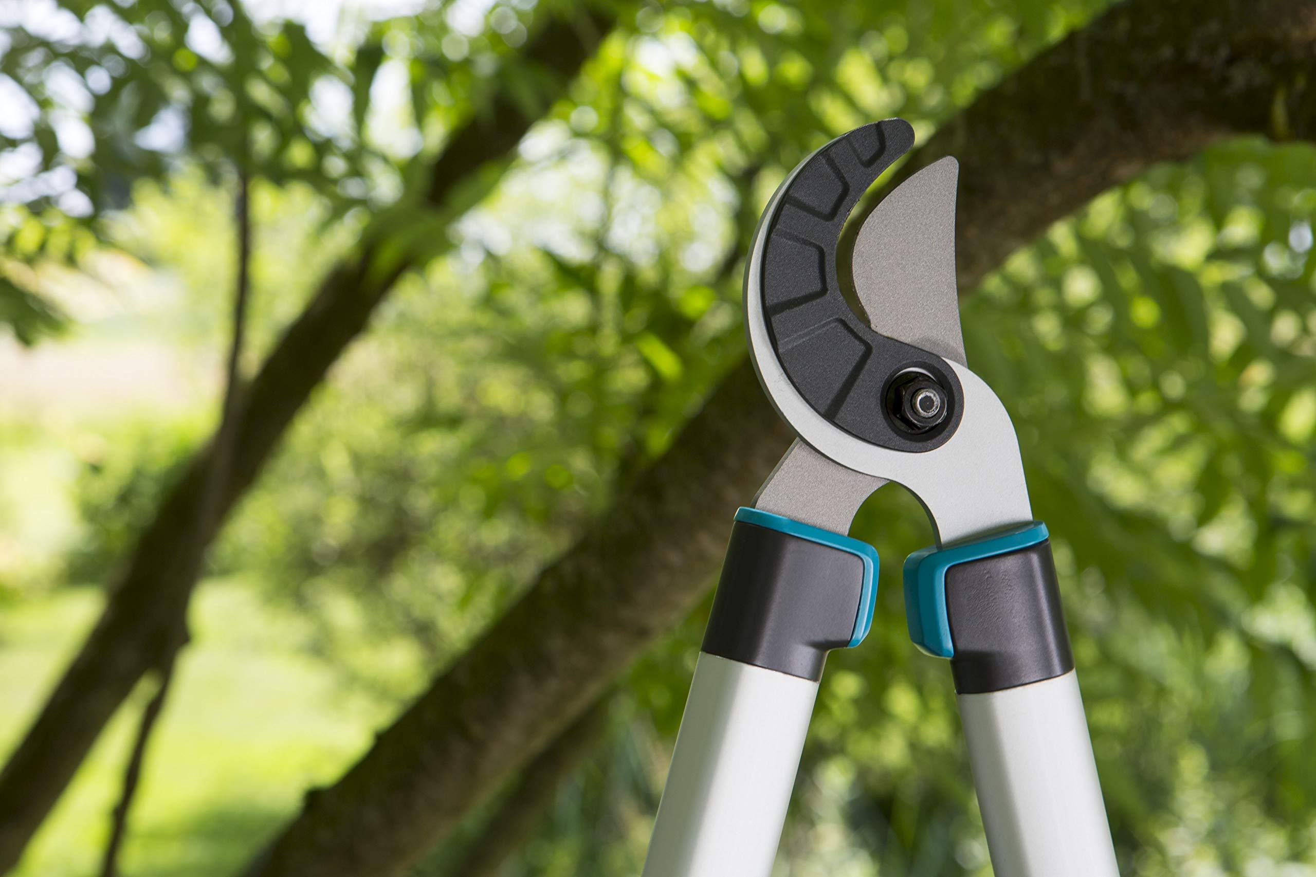 Gardena nożyce do gałęzi EasyCut 680 A: kowadłowe nożyce do gałęzi do cięcia twardego, suchego drewna, powłoka antyadhezyjna, uchwyt ErgoTec (12004-20)