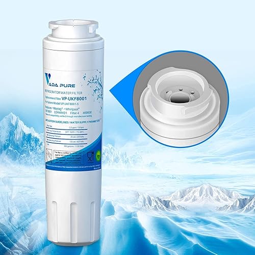 Miniatura 3 de Filtro de agua de repuesto UKF8001, filtro Whirlpool 4, Everydrop EDR4RXD1, FMM-2, Maytag UKF8001AXX-200, 9084, 4396395, MPF15090, WF-UKF8001,