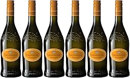 La Gioiosa - Bianco Vino Frizzante - Weißer Schaumwein aus Italien, 6 x 750 ml