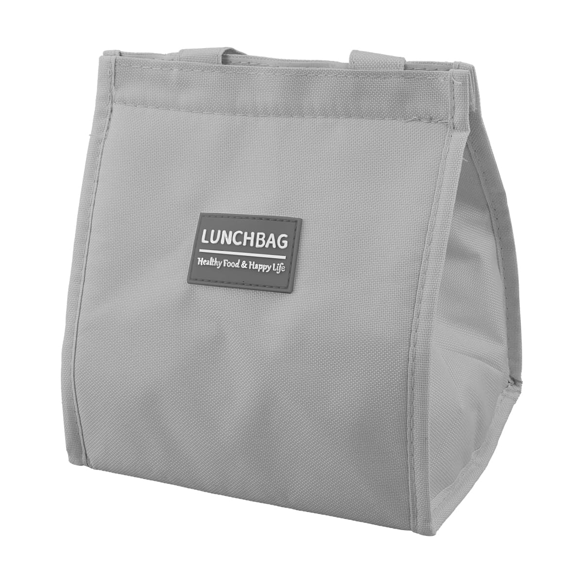 Lotsdonxia Insulated Lunch Bag - Leakproof, Reusable Thermal Lunch Box with Oxford Fabric for Office, School, Picnic, Travel, Beach | BPA-Free, Eco-Friendly & Stylish Design(Grey)