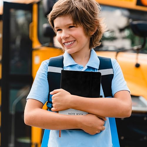Miniatura 6 de Diario para el trabajo, 3.53 ozm, papel grueso de alta calidad, 200 páginas, tamaño A5, cuaderno de tapa dura con soporte para bolígrafo, para