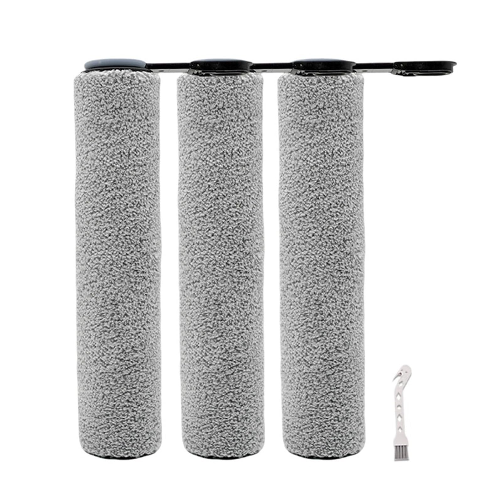 MKLXSJDU 2Pcs Roller Brush & Filter Replacement Kit Fit For Tineco Floor ONE Stretch S6 Switch S6 I5 I6 S7 S9 Series Floor Washer(Dark Khaki)