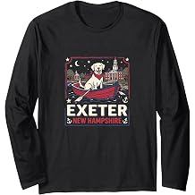 Exeter New Hampshire Vintage Dog Lover Design RA0D Long Sleeve T-Shirt