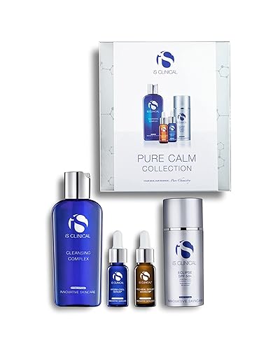 Miniatura 8 de iS CLINICAL Pure Calm Collection, Calming Skincare Full Régimen, juego de regalo de colección, perfecto para pieles rojas o irritadas