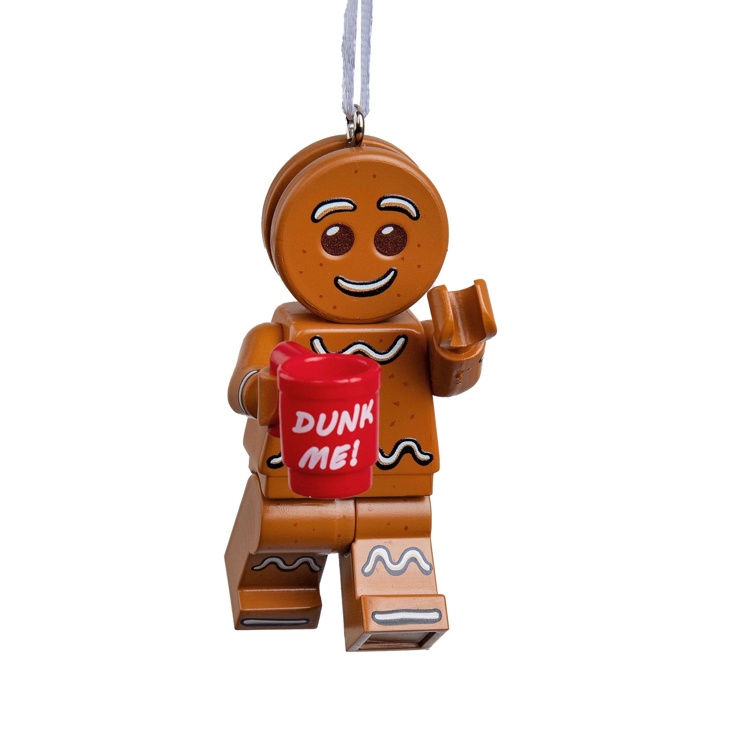 Hallmark Gingerbread Man LEGO Keepsake Ornament, Christmas Tree Decoration