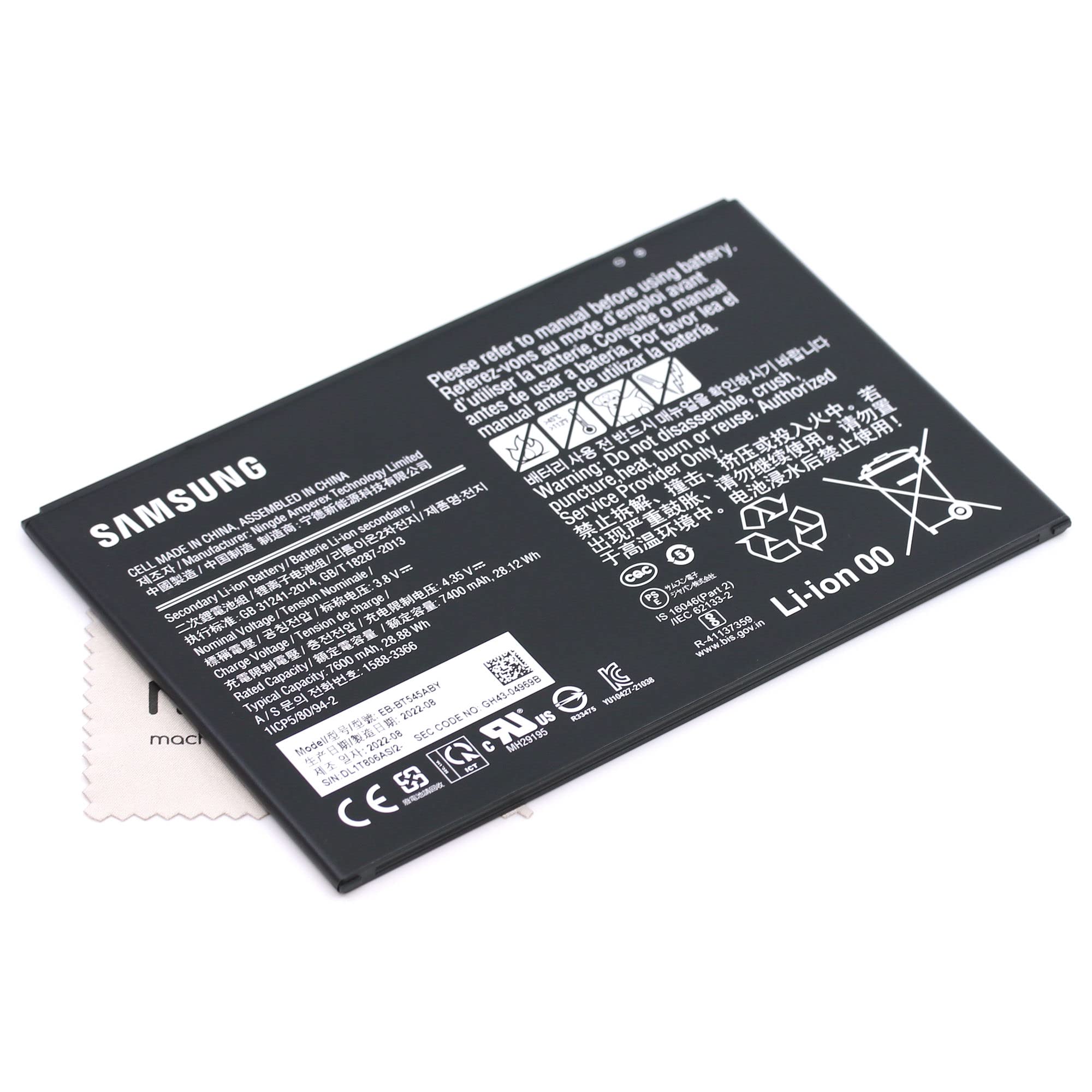 Batería Eb-bt545aby Para Galaxy Tab Active Pro 10.1 T545 | Cuotas sin interés