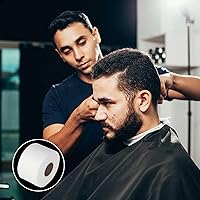 Vista 7 de Pro 5 rollos cuello tiras herramienta de corte de pelo para barbería suministros barbería accesorios cuello papel