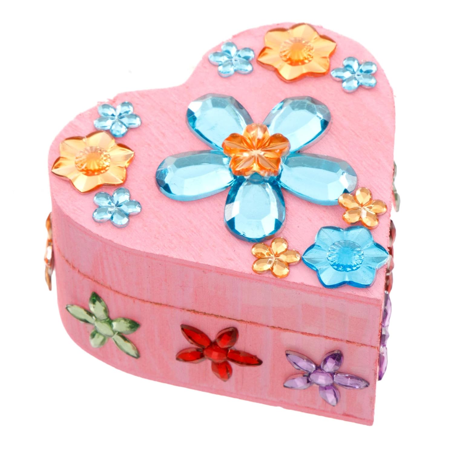 Baker Ross EK670 Self Adhesive Acrylic Flower Jewels - Pack of 180, for Kids Arts and Crafts Embellishments: Industrial & Scientific