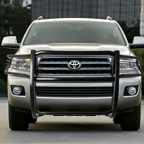 Miniatura 10 de DNA Motoring GRILL-G-070-SS - Cepillo de parachoques delantero de acero inoxidable compatible con Sequoia 08-16