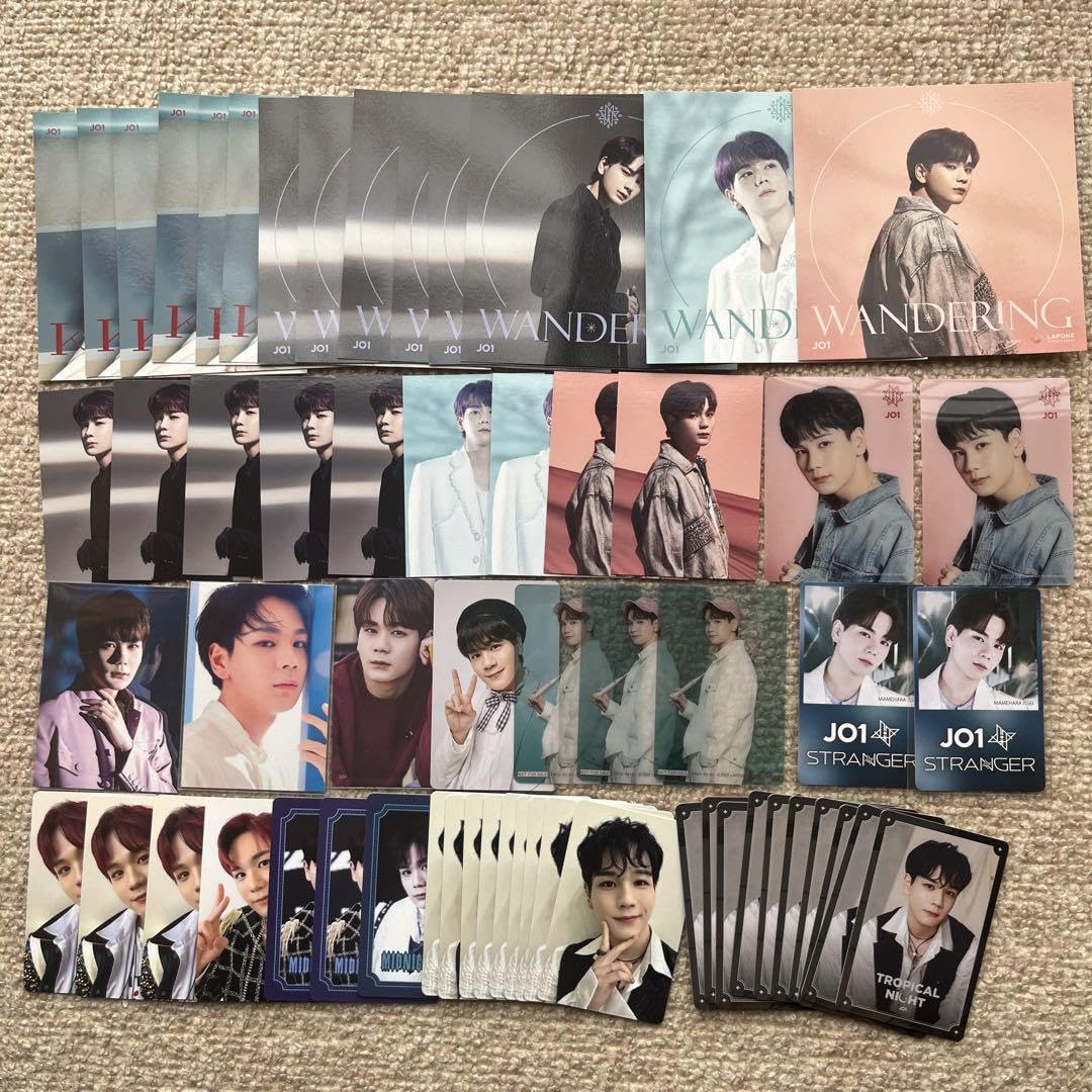 JO1 豆原一成まとめ売りトレカアクスタハンガー等