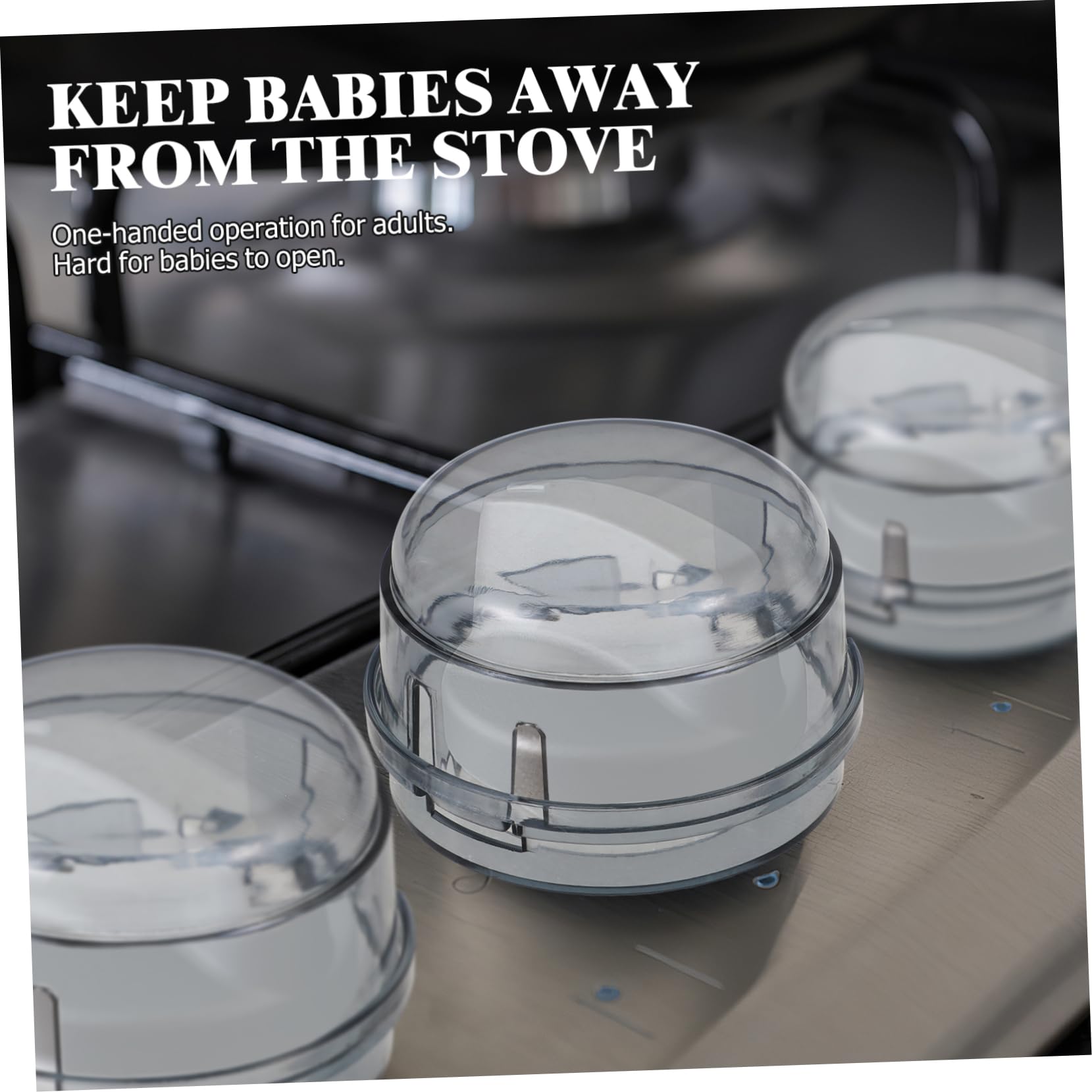 ULDIGI Cooker Safety Guard Gas Knob Covers Kitchen Gas Case Stove Knob Covers for Childproofing