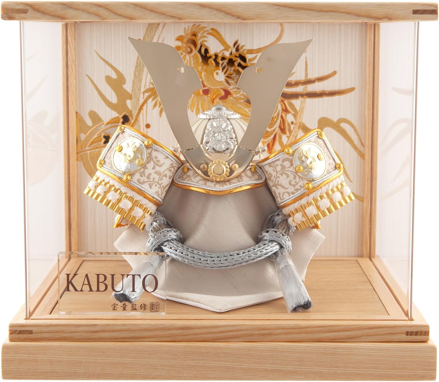 五月人形 端午の節句 兜飾り シルバー伊達