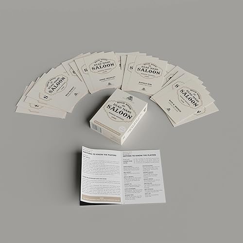 Miniatura 2 de Wild West Cowboy Murder Mystery Host Your Own Game Kit - Juego físico mediano inglés 4-20 jugadores