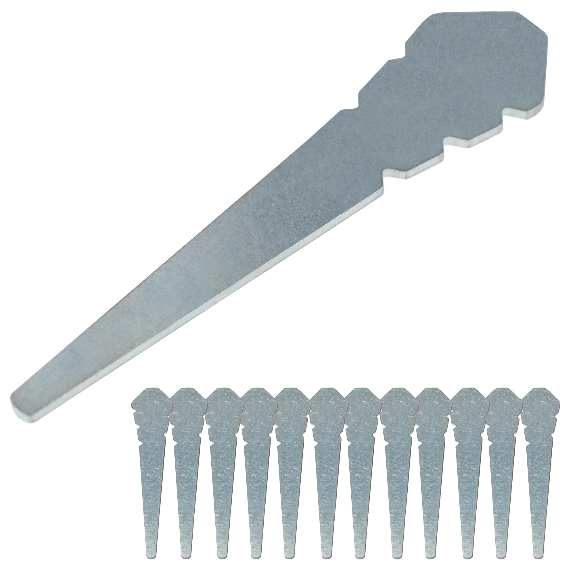 Bricklayer Line Pins - 12 Pack Masonry Tools -1
