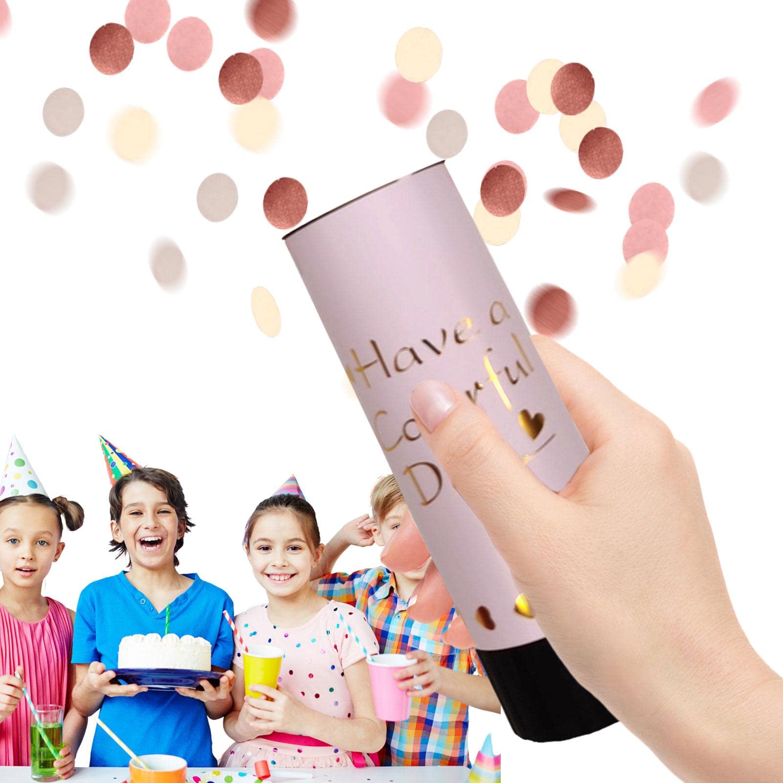 Buy Shichangda Gender Reveal Poppers Confetti Launcher Hand Held