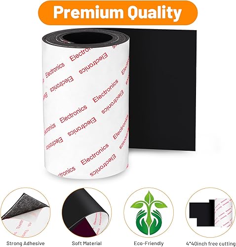 Miniatura 9 de Almohadilla antideslizante, almohadillas de agarre adhesivas de goma, almohadillas antideslizantes adhesivas de goma de 4 x 40 pulgadas,