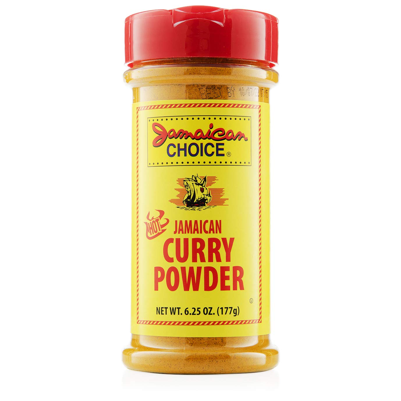 Jamaican Choice HOT Curry Powder 6.25 Oz Grocery