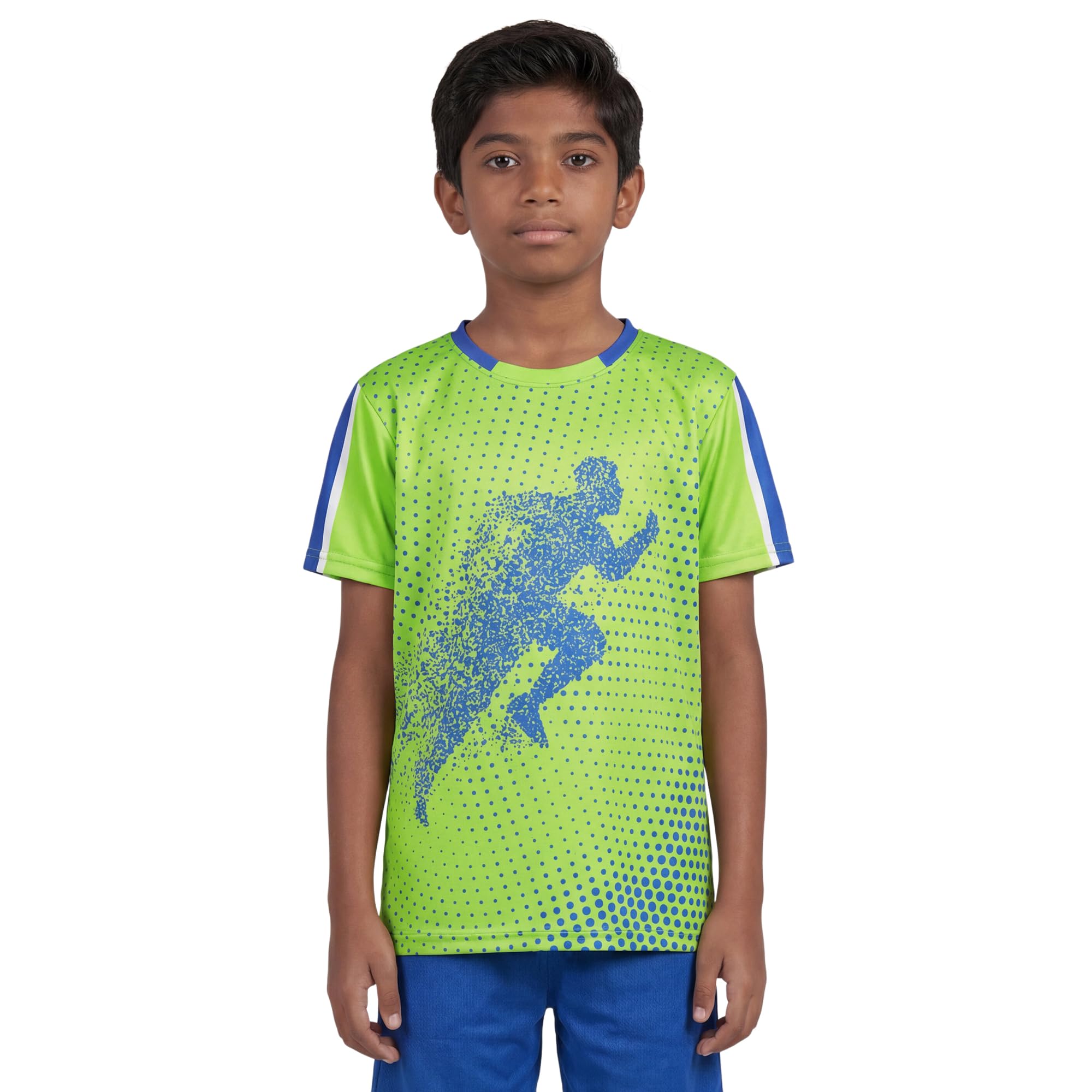 Qiddo Sports Halfsleeves Round Neck Boys' T-Shirt-picture-13
