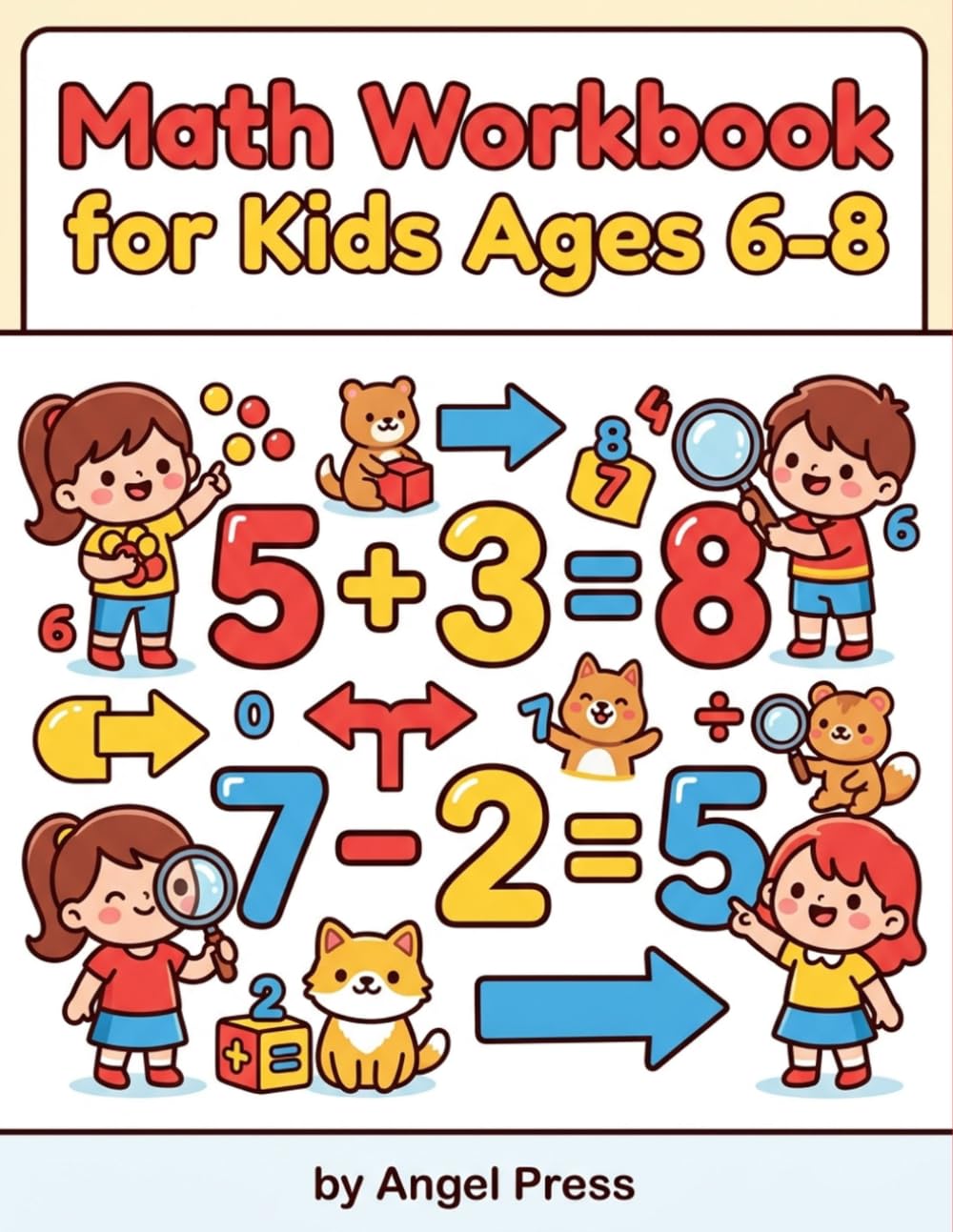 Math Workbook for age 6-8 Years