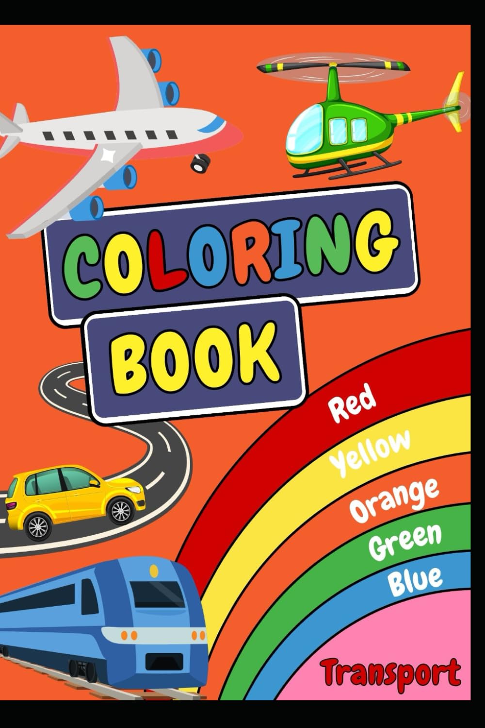 Collection of Coloring Books - Transport: Transports