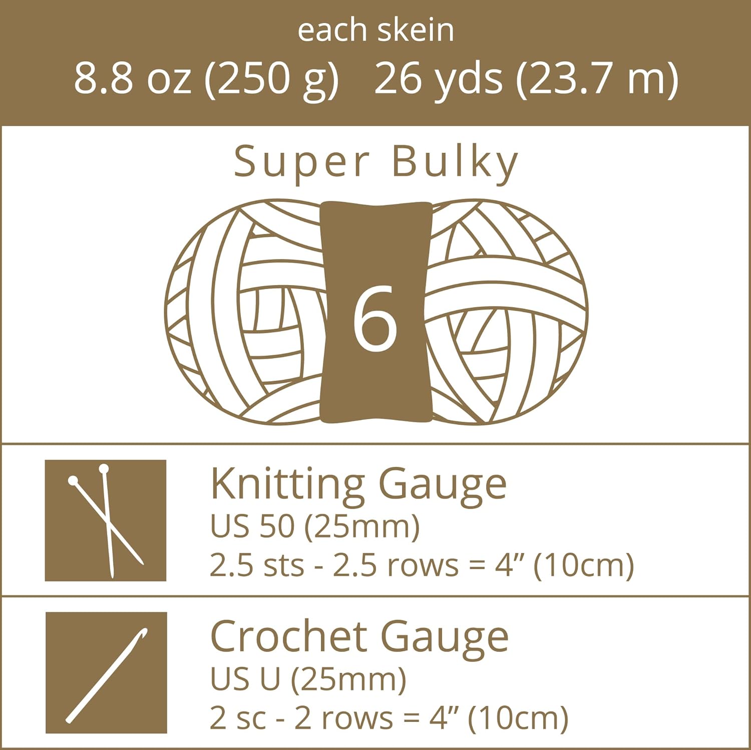 Crafted By Catherine Roving Yarn - 4 Pack, Ivory, Gauge 6 Super Bulky