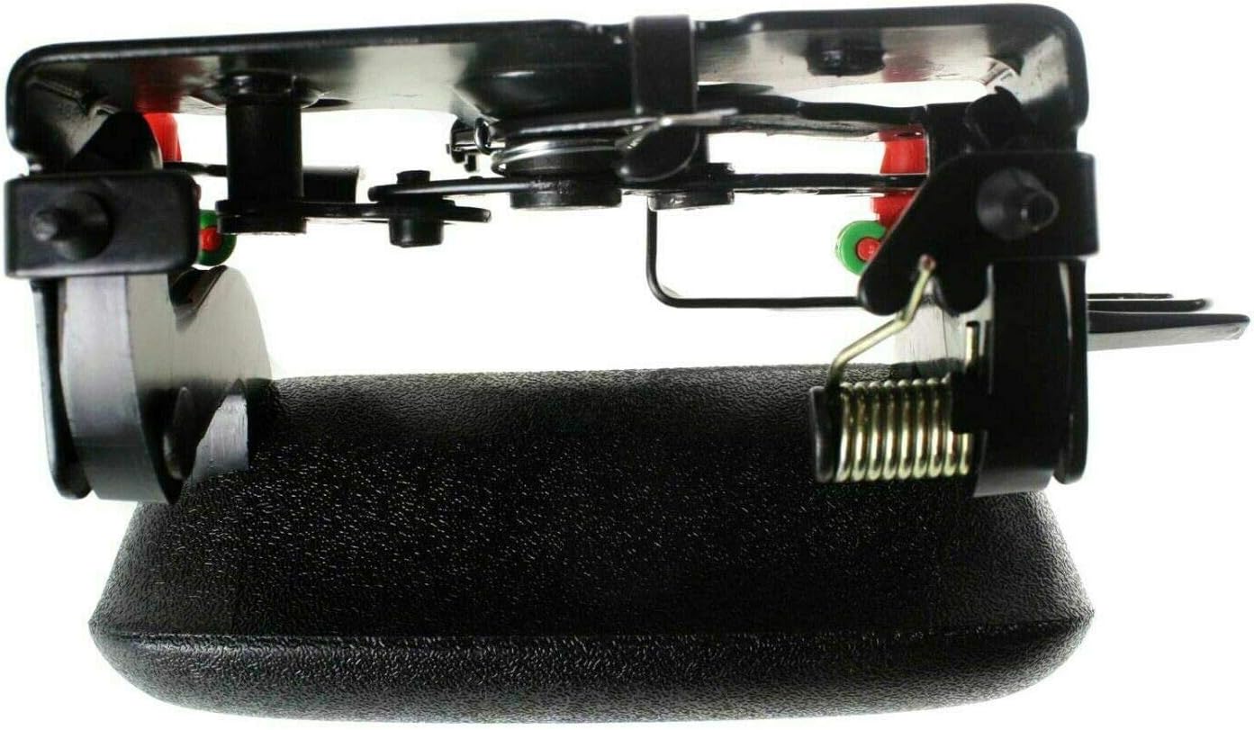DAT AUTO PARTS Tailgate Handle Replacement for 2002-2006 Chevrolet Avalanche, Black Textured Metal, GM1915115 15086873 19209650 129-00668